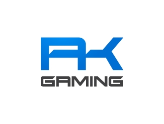 AK Gaming logo design by Chupacabra