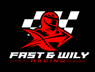 Fast & Wily Racing logo design by THOR_