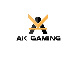 AK Gaming logo design by Cyds