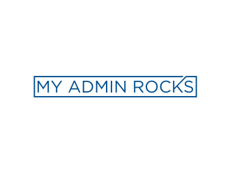 My Admin Rocks  logo design by Barkah