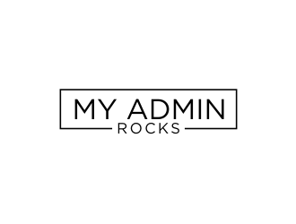 My Admin Rocks  logo design by Barkah