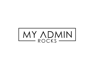 My Admin Rocks  logo design by Barkah