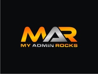 My Admin Rocks  logo design by bricton