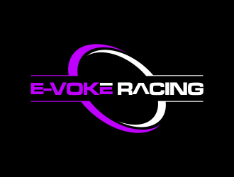 E-VOKE RACING  logo design by haidar