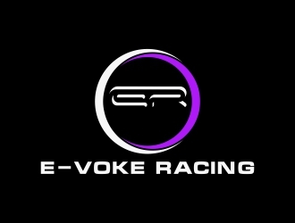 E-VOKE RACING  logo design by berkahnenen