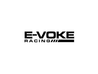 E-VOKE RACING  logo design by Barkah