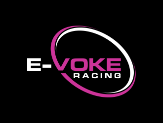 E-VOKE RACING  logo design by creator_studios