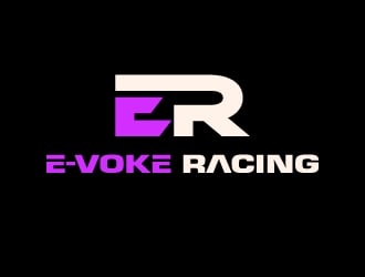 E-VOKE RACING  logo design by twomindz