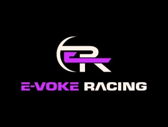 E-VOKE RACING  logo design by twomindz