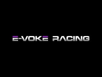 E-VOKE RACING  logo design by Royan