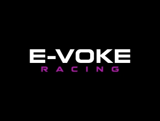 E-VOKE RACING  logo design by labo