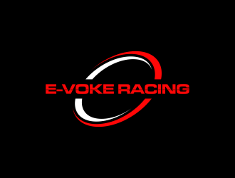 E-VOKE RACING  logo design by ammad