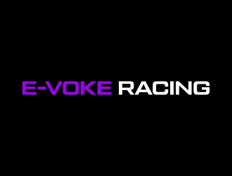 E-VOKE RACING  logo design by ingepro