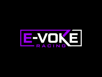 E-VOKE RACING  logo design by ingepro