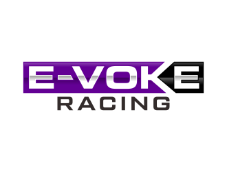 E-VOKE RACING  logo design by ingepro