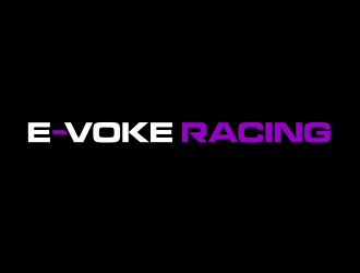 E-VOKE RACING  logo design by agus