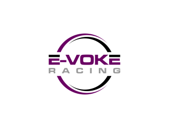 E-VOKE RACING  logo design by ammad