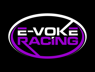 E-VOKE RACING  logo design by agus