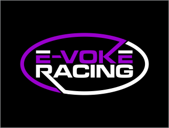 E-VOKE RACING  logo design by agus