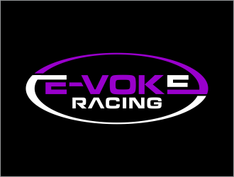 E-VOKE RACING  logo design by agus