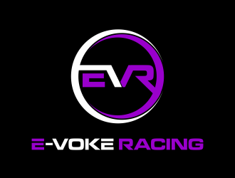 E-VOKE RACING  logo design by agus