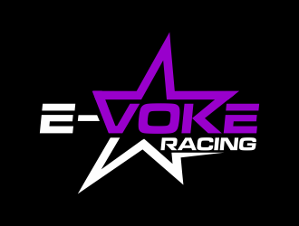 E-VOKE RACING  logo design by agus