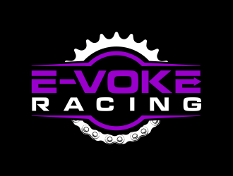 E-VOKE RACING  logo design by agus