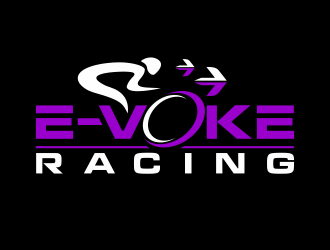 E-VOKE RACING  logo design by agus