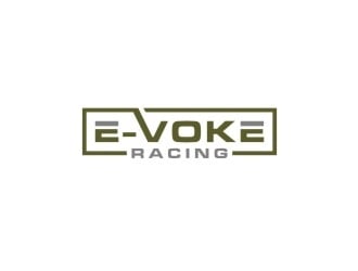 E-VOKE RACING  logo design by bricton