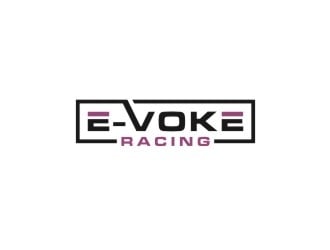 E-VOKE RACING  logo design by bricton