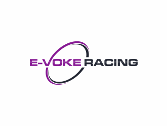 E-VOKE RACING  logo design by ammad