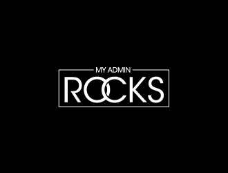 My Admin Rocks  logo design by my!dea