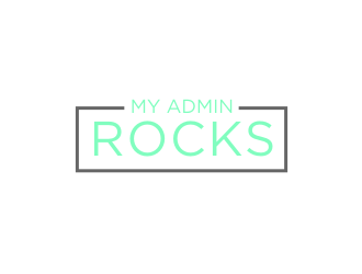 My Admin Rocks  logo design by Barkah