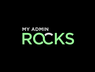 My Admin Rocks  logo design by ammad