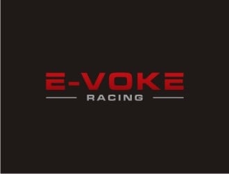 E-VOKE RACING  logo design by sabyan