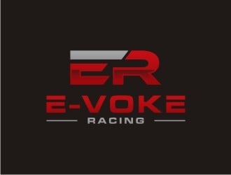 E-VOKE RACING  logo design by sabyan