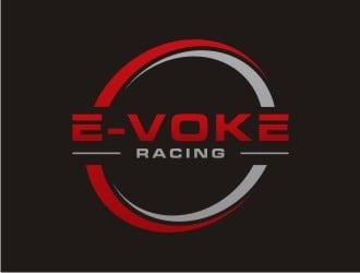 E-VOKE RACING  logo design by sabyan