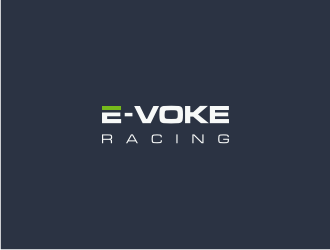 E-VOKE RACING  logo design by Susanti