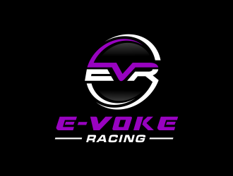 E-VOKE RACING  logo design by jm77788