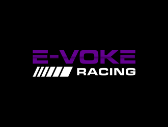 E-VOKE RACING  logo design by alby