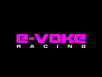 E-VOKE RACING  logo design by perf8symmetry