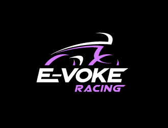 E-VOKE RACING  logo design by PRN123