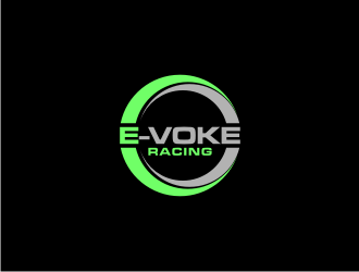 E-VOKE RACING  logo design by blessings