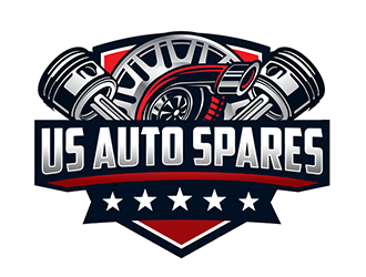 US Auto Spares logo design by Optimus