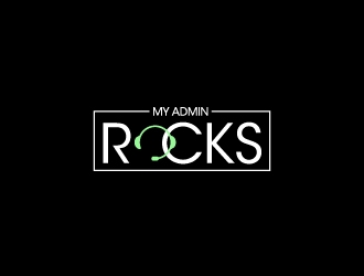 My Admin Rocks  logo design by my!dea