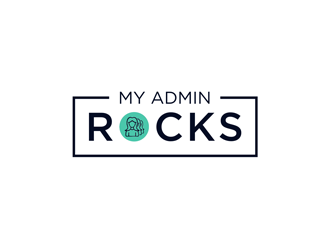 My Admin Rocks  logo design by KQ5