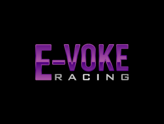 E-VOKE RACING  logo design by fastsev