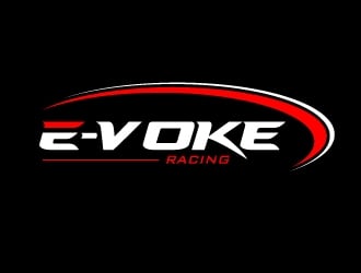 E-VOKE RACING  logo design by jaize