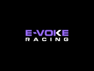 E-VOKE RACING  logo design by CreativeKiller