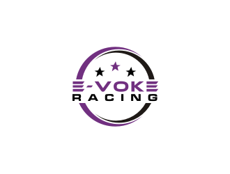 E-VOKE RACING  logo design by Barkah